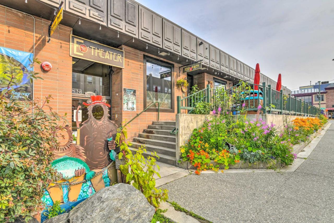 Modern Downtown Apt - Walk To Parks And Cafes! Anchorage Exteriör bild